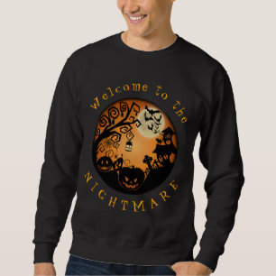Moletom Bem-vindos ao Pesadelo do Halloween Pumpkin Person