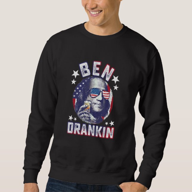 Moletom Ben Drankin 4 De Julho Benjamin Franklin Men Wome (Frente)