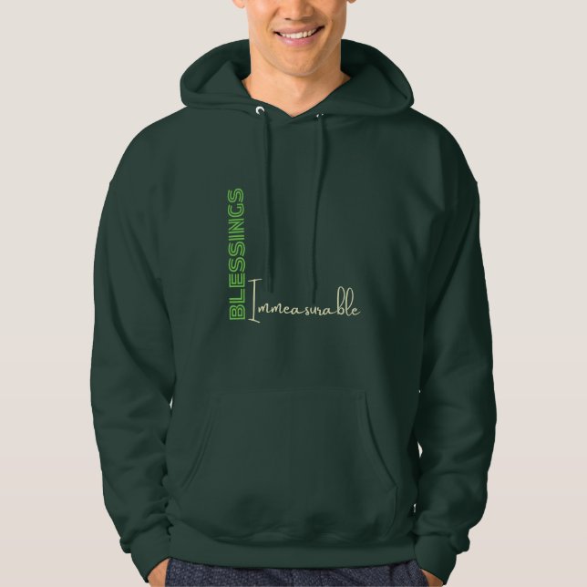 Moletom Bênção Incomensurável (Frente)