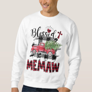 Moletom Bendito Memaw Red xadrez Natal