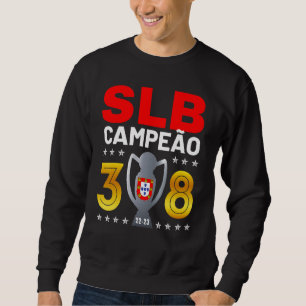 Moletom Benfica Campeão 38 Portugal 2