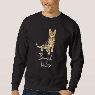 Moletom Bengala Mãe Gato Fofo Gato Mãe Gatinho Gato Gato G