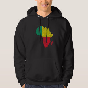Moletom Benin Flag Africa Continente Silhouette Gift for B