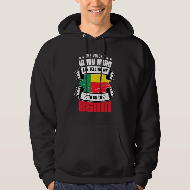 Moletom Benin na Minha Cabeça (Frente)