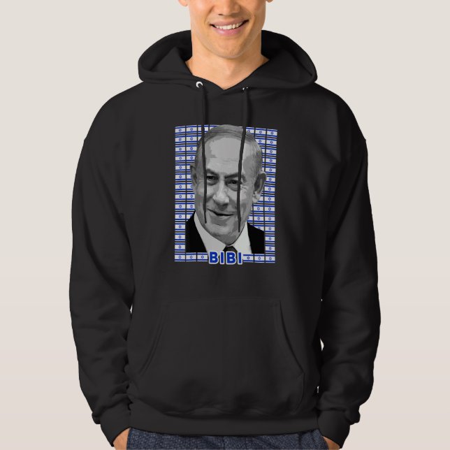 Moletom Benjamin Netanyahu Primeiro-Ministro israelense  B (Frente)