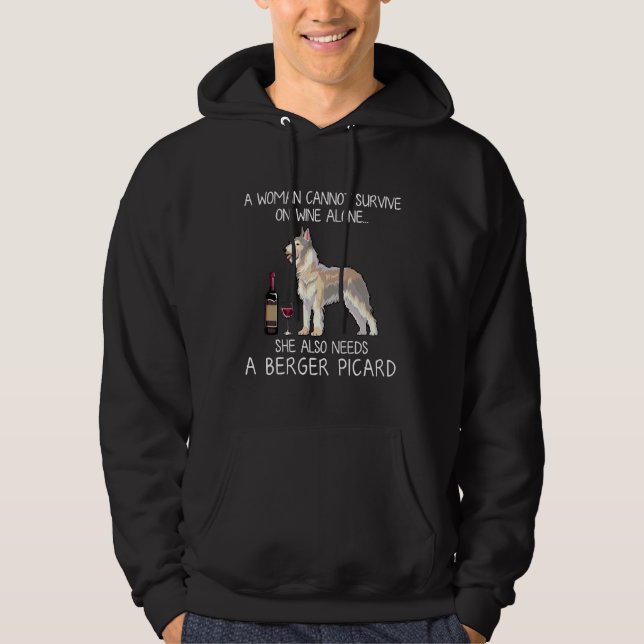 Moletom Berger Picard E Cão De Vinho (Frente)