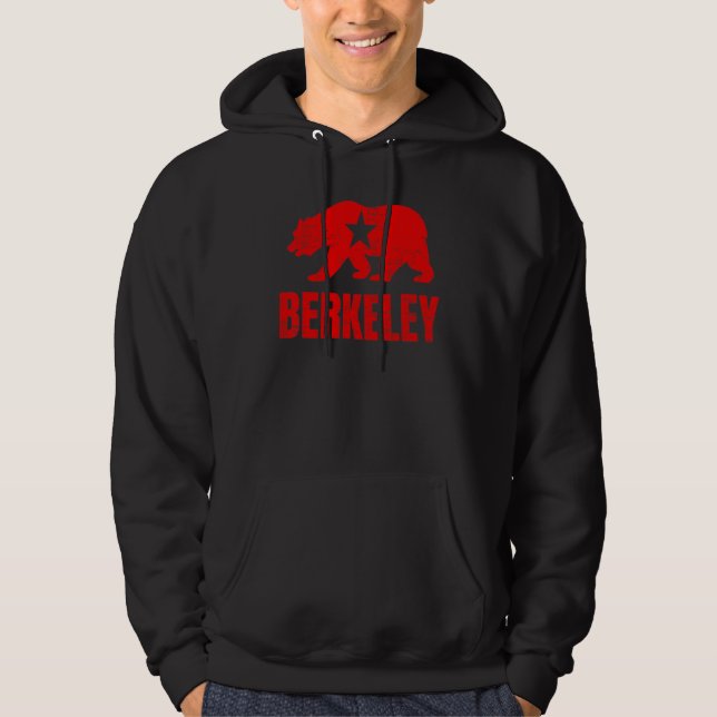 Moletom Berkeley California Republic Bear Distressed Vinta (Frente)