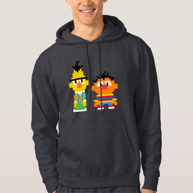 Moletom Bert e Ernie Pixel Art (Frente)