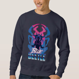 Moletom Besouro Azul Retrowave Versus Gráfico