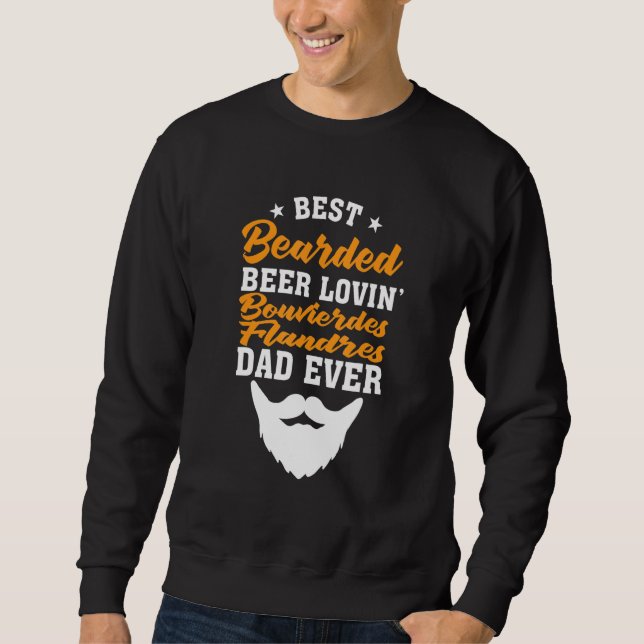 Moletom Best Bearded Beer Lovin' Pembroke Welsh Corgi Dad (Frente)