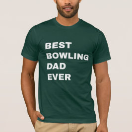 Moletom Best bowling dad ever