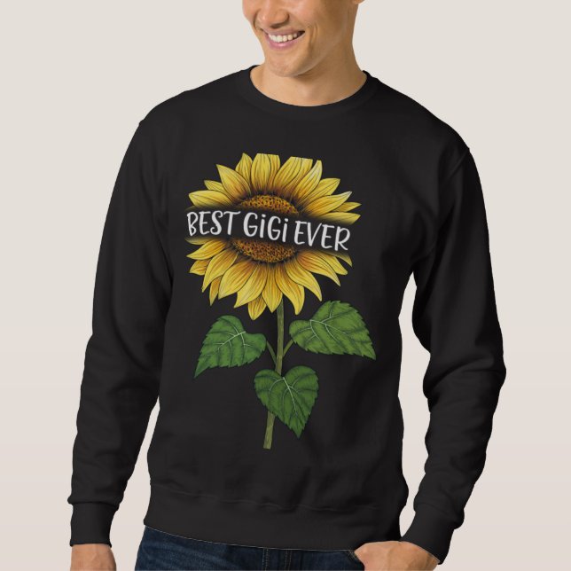 Moletom Best GiGi Ever Sunflower (Frente)