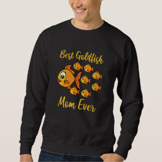 Moletom Best Goldfish Mom Cute Baby Goldfish