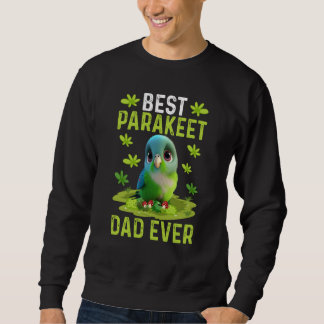 Moletom Best Parakeet Dad Ever Cute Parakeet Bird Costume