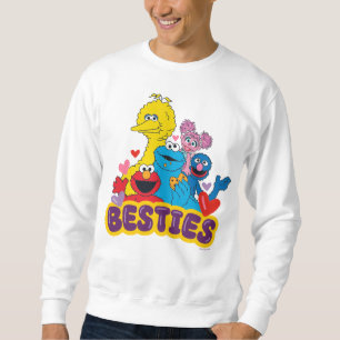 Moletom Besties De Namorados Da Rua Sésamo