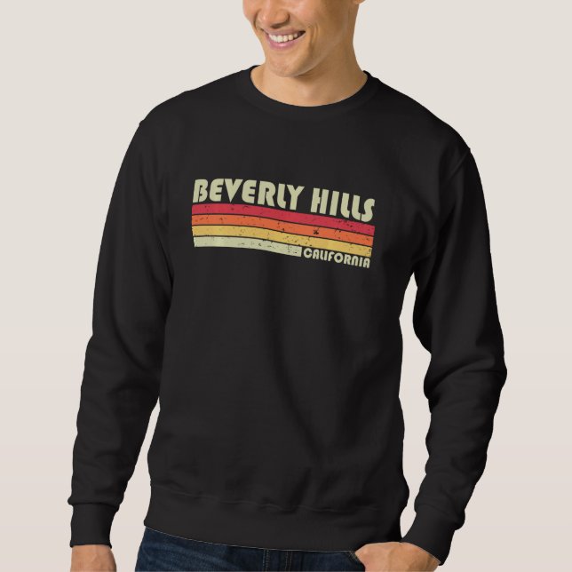 Moletom Beverly Colinas Ca California Funny City Roots (Frente)