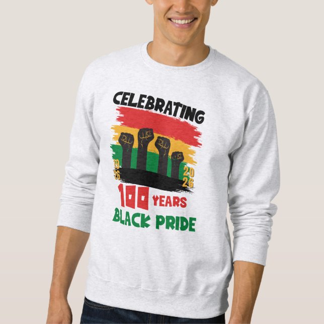 Moletom BHM Centenary Souvenir Black History Month  (Frente)