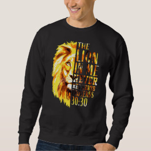 Moletom Bíblia Cristã Verse Men Pai Leão De Judah Back P