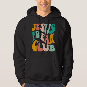 Moletom Bíblia Do Clube Retro Jesus Freak Verse Jesus-Love