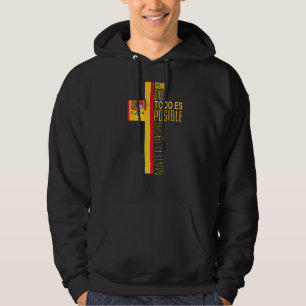 Moletom Bíblia Religiosa Espanhola Cristã Versa Espanha Fl