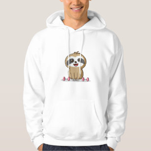 Moletom Bicho-Preguiça Chibi Fofo Treino � Animal de Acade
