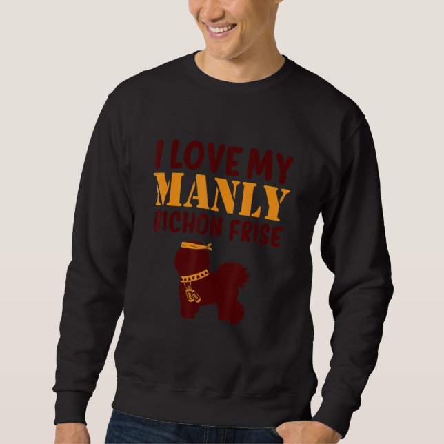 Moletom Bichon Frise Canine Boy Dog Spe Reveue Cu (Frente)