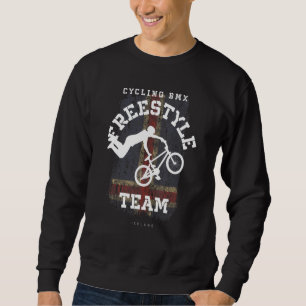 Moletom Bicicleta BMX Freestyle Bandeira Islândia Ciclismo