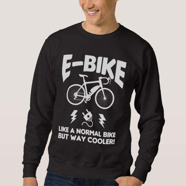 Moletom bicicleta de bicicleta elétrica de E-Bike (Frente)