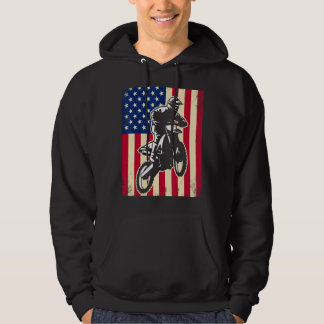 Moletom Bicicleta de Terra Usa Bandeira Bandeira Americana