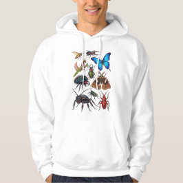 Moletom Big beautiful bugs insect art entomology science 