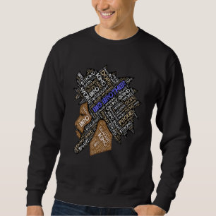 Moletom Big Brother Old Sibder African American Man Fac