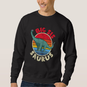 Moletom Big Sis Surus I Brachiosaurus Diplodocuus I Family