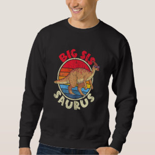 Moletom Big Sis Surus I Parasaurolophus I Family Matching