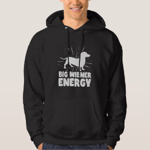 Moletom Big Wiener Energy Engraçado Dachshund