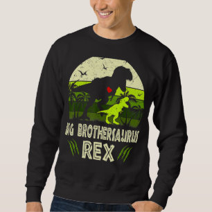 Moletom Bigbrosaurus Rex Dinosaur Big Bro Saurus Brother F