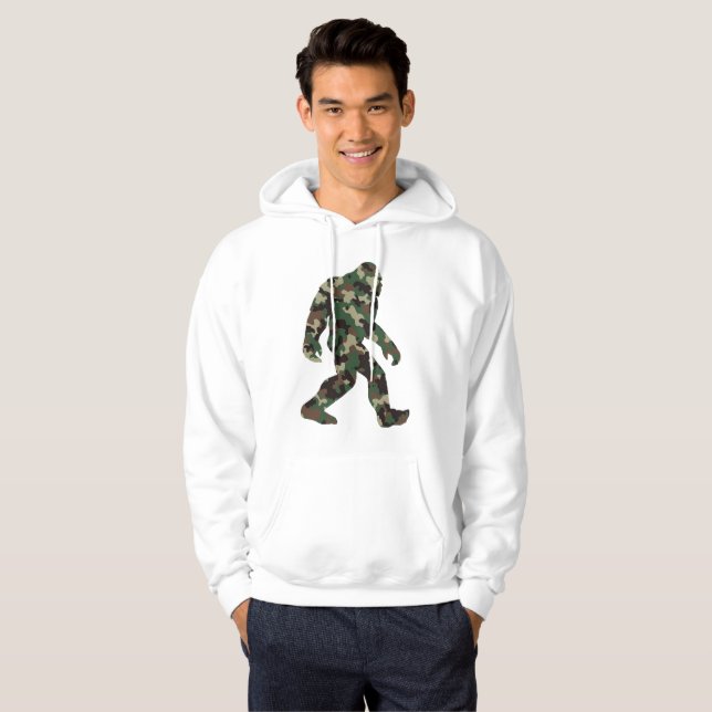 Moletom Bigfoot Sasquatch Camo (Frente Completa)