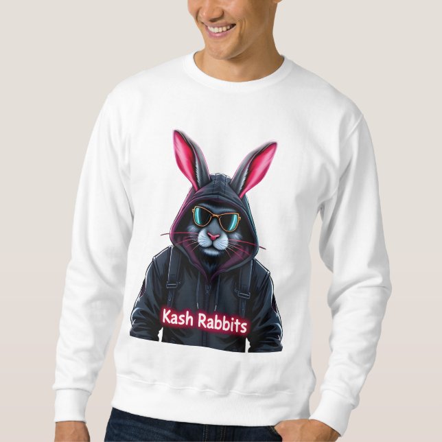 Moletom Biker Bunny Hoodie (Frente)