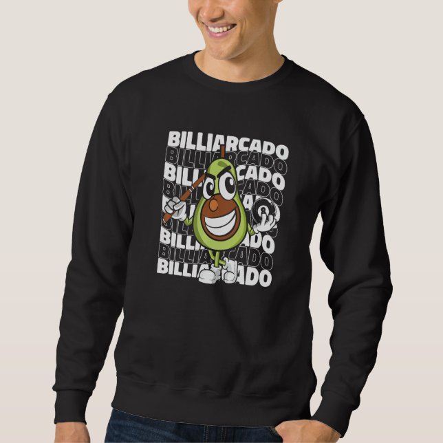 Moletom Billiardcado  Billiard Player Billard Table 8 Ball (Frente)