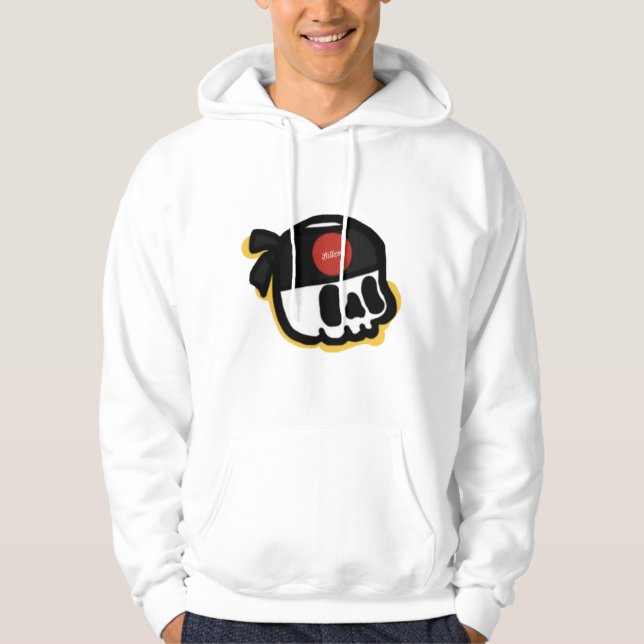 Moletom Billzo Skull Hoodie (Frente)