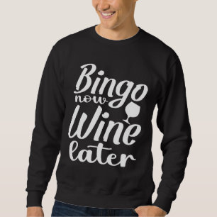 Moletom Bingo Agora Vinho Depois Bingo Jogador Bingo Bingo