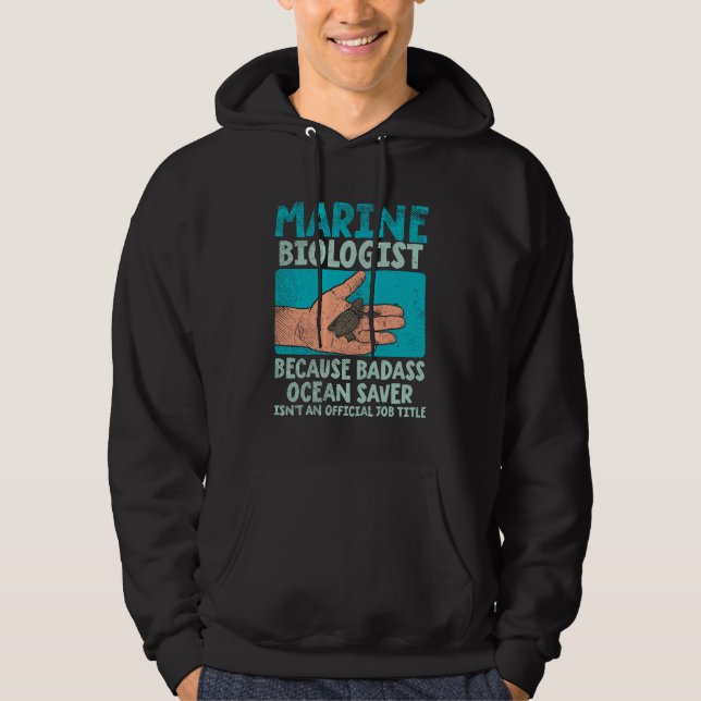 Moletom Biólogo Marinho (Frente)