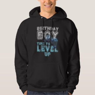 Moletom Birthday Boy Time To Level Up Video Game Controlad