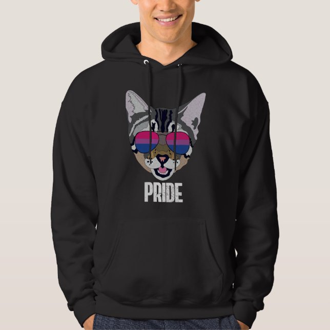 Moletom Bisexual Pride  Cat Bi Pride (Frente)