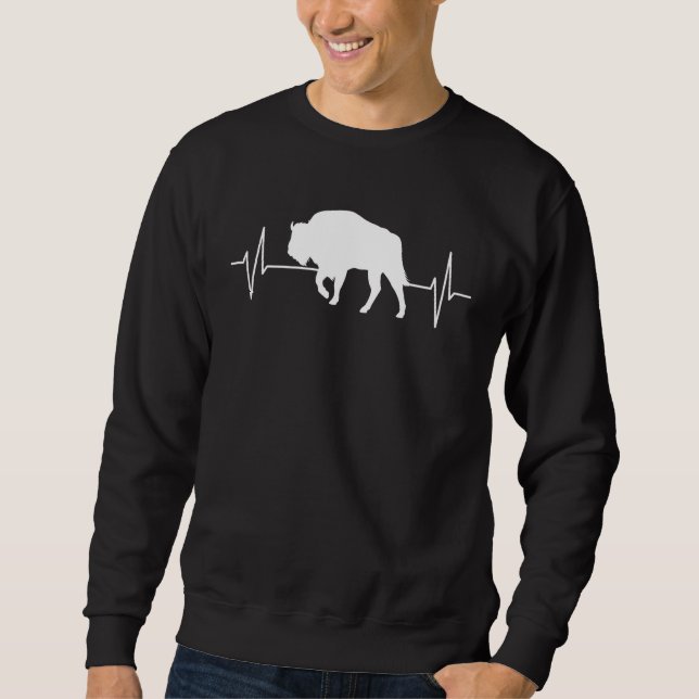 Moletom Bison  Wisent Forest Animals Forest Animals ECG Li (Frente)