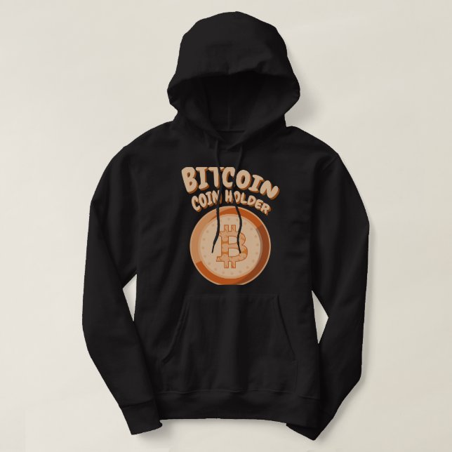 Moletom BITCOIN BTC Cripto Crypto Blocchain Co (Frente do Design)