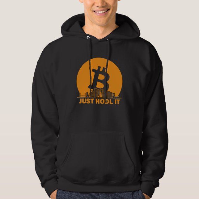 Moletom Bitcoin Lisbon Skyline  Lisbon Bitcoin Maximalist (Frente)