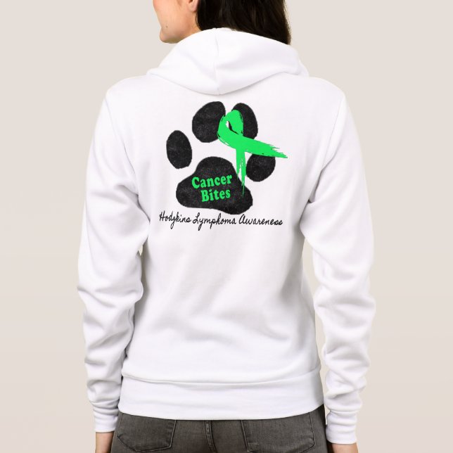 Moletom Bites do cancer - Consciência do Cancer (Verso)