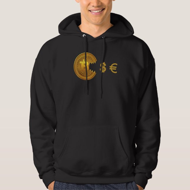 Moletom Bitmoney come dólares Cryptocurrency Bitmoney (Frente)