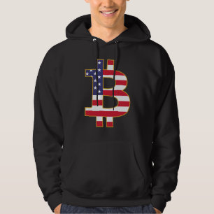 Moletom Bitmoney USA Flag - Btc Crypto