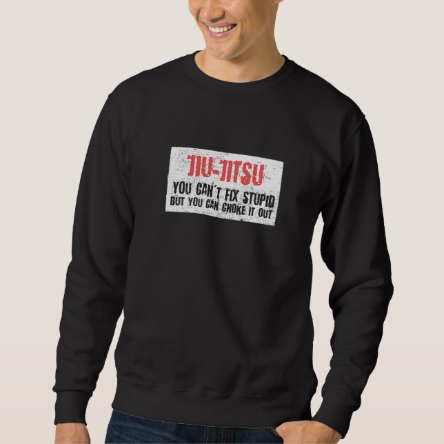 Moletom Bjj Mma Design Jiu Jitsu 1 (Frente)